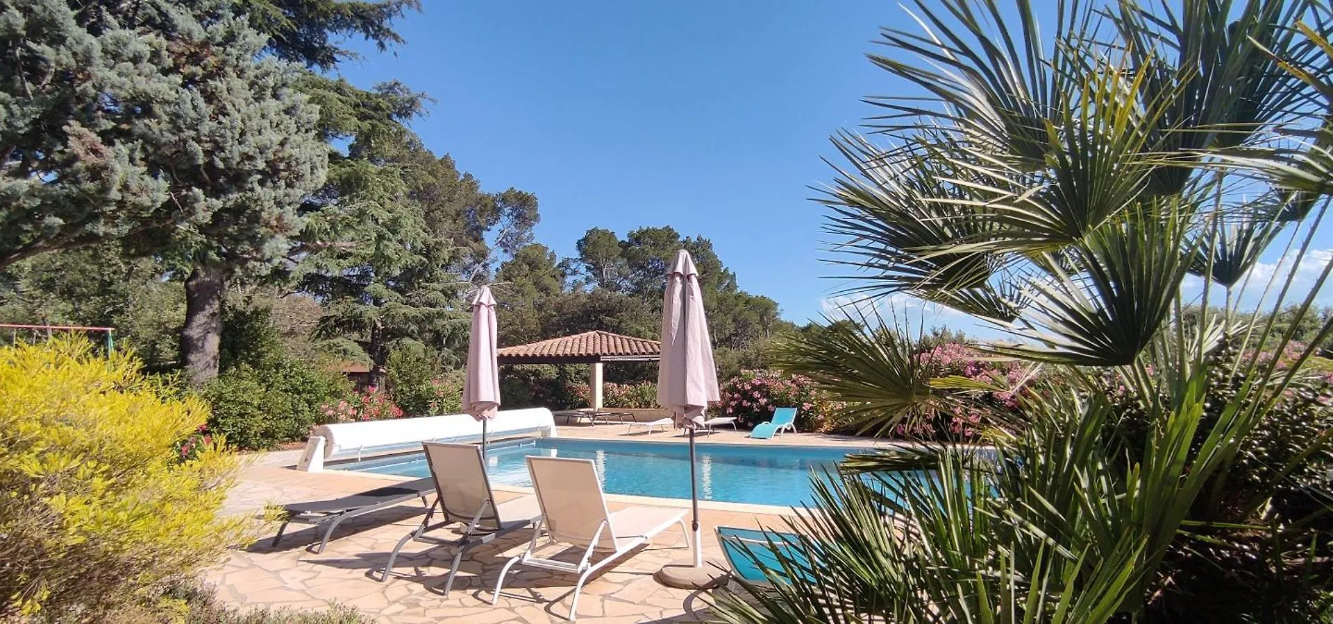 Lorgues, La Tourelle, Immense Piscine, Plongeoir, Vue, Au Grand Calme Villa 0*, Lorgues Frankrijk